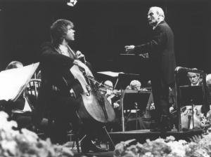 Julian Lloyd Webber in concert with Yehudi Menuhin